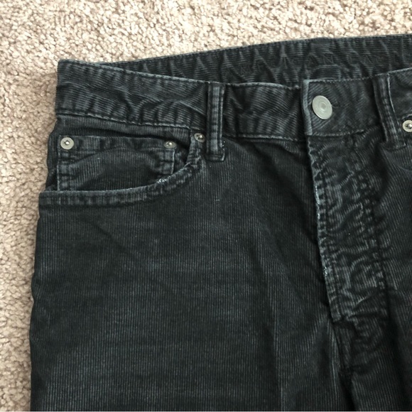 American Eagle Outfitters Jeans Black Corduroy - Picture 4 of 11